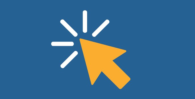 Icon of a mouse click
